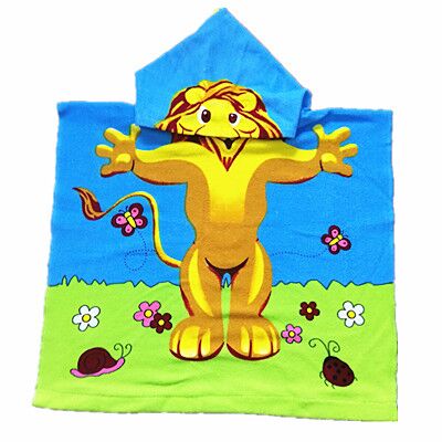 Children's Hood Beach Towel children's hooded beach towels